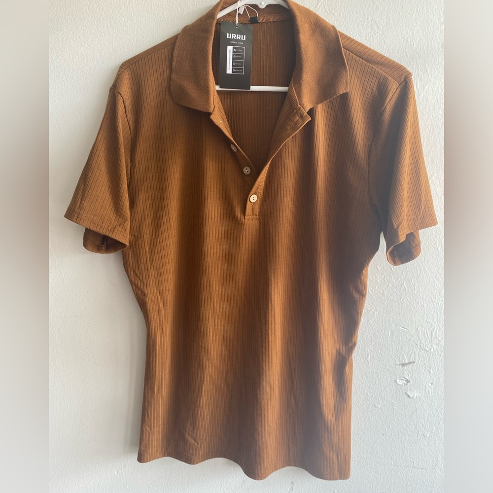 Tan Polo Shirt